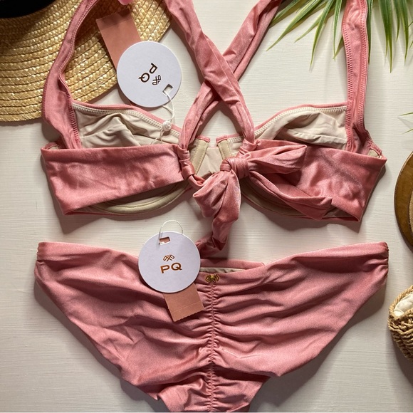 PQ Swim 🩵 Pink Bikini Set - Picture 11 of 15